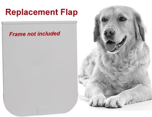 Medium White Replacement Flap