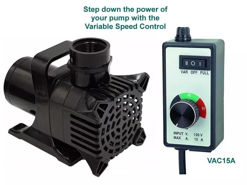 Variable Speed Control (Pond pumps 500 GPH-6100 GPH)