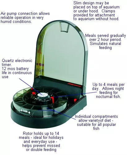 Fish Mate F14 Automatic Fish Feeder
